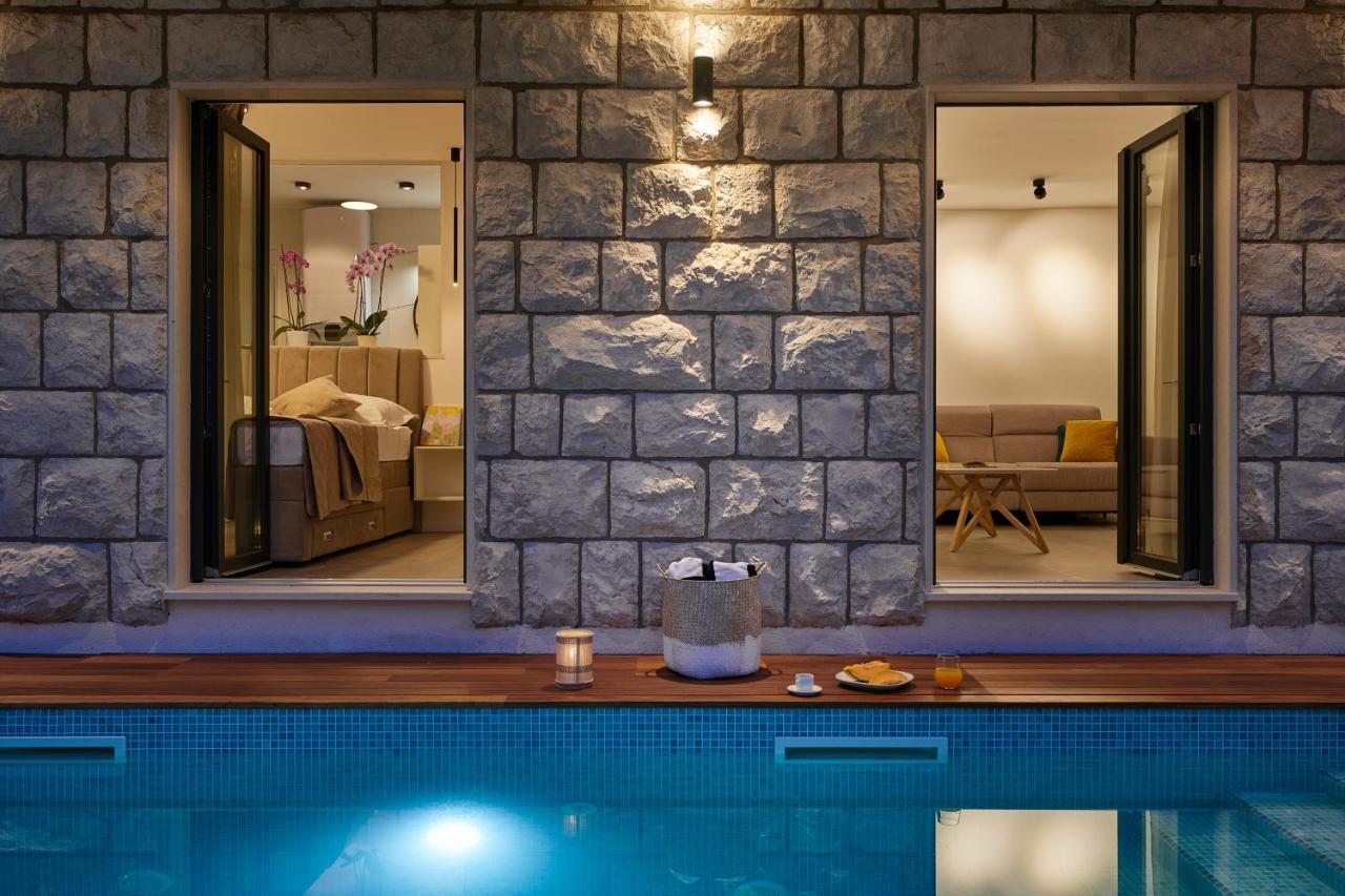 Villa Nika With Private Heated Pool Slano Kültér fotó