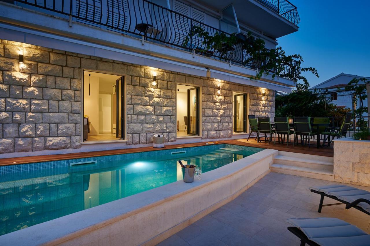 Villa Nika With Private Heated Pool Slano Kültér fotó