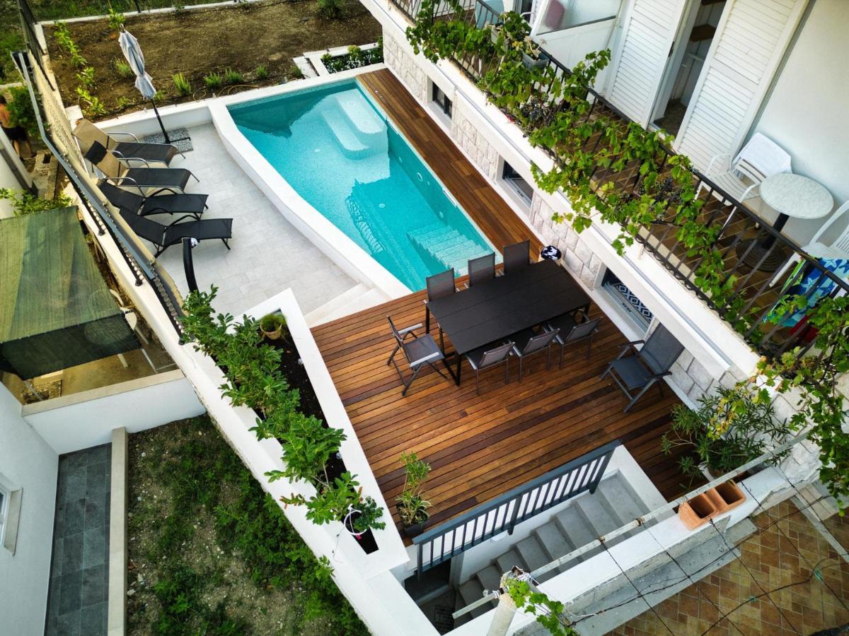 Villa Nika With Private Heated Pool Slano Kültér fotó